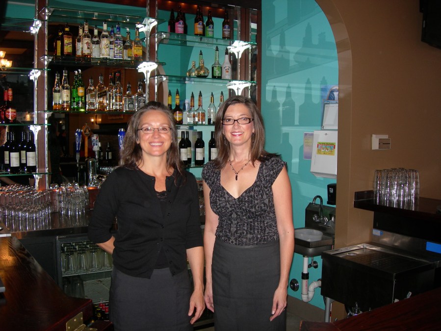 Nancy and Crystal helped us open Boxleys