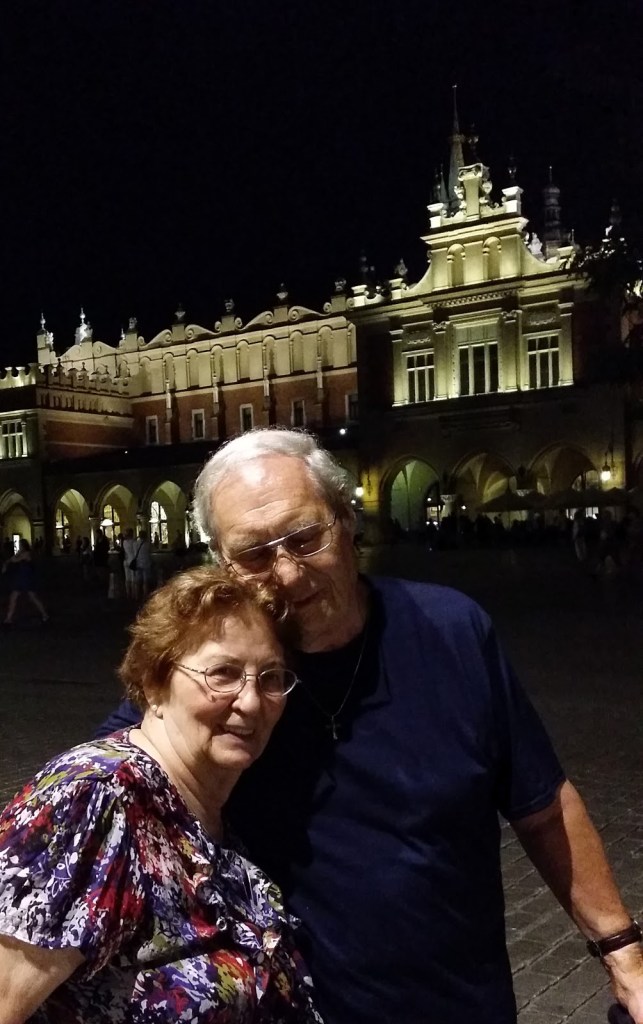 Dad and Mom in Krakow
