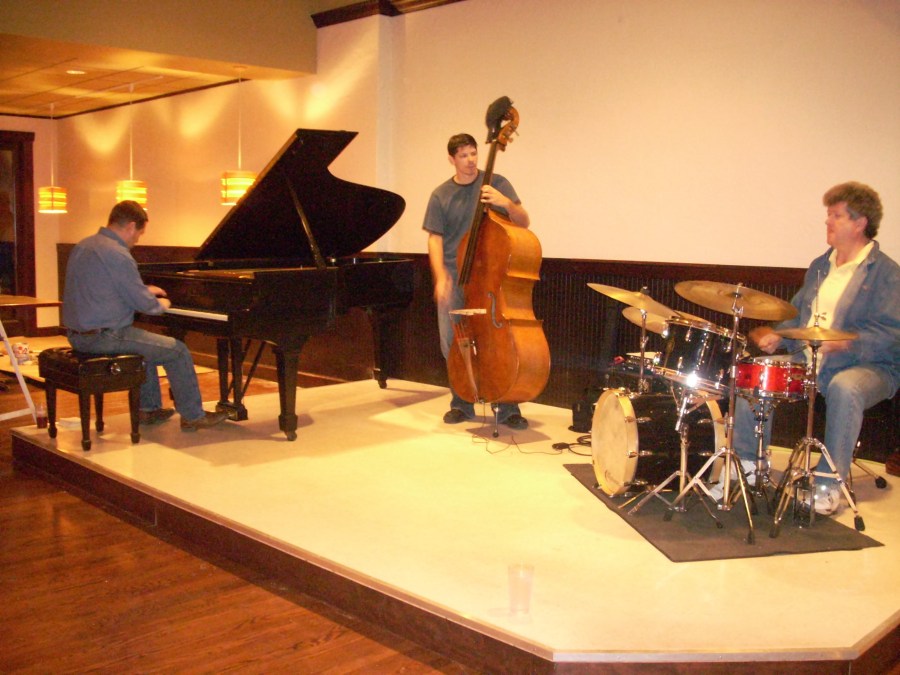 The first trio rehearsal